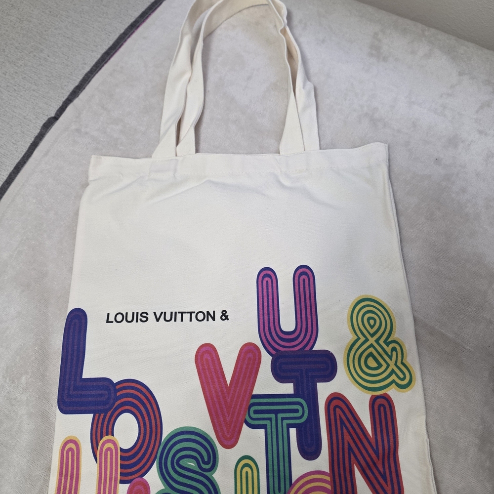 Louis Vuitton Multicolor Canvas Tote Bag